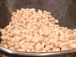 rinse white beans after soaking