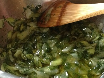 add dill after removing pan from heart