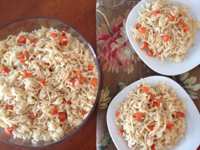 rice with fithe and vegetables