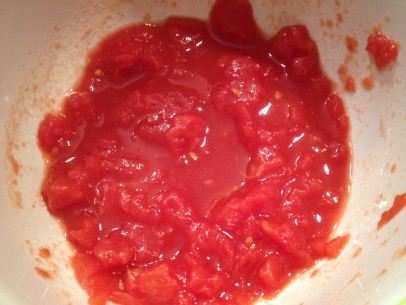 chopped tomatoes