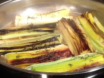 caramelized leeks