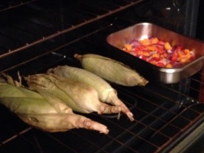 oven grilled corn