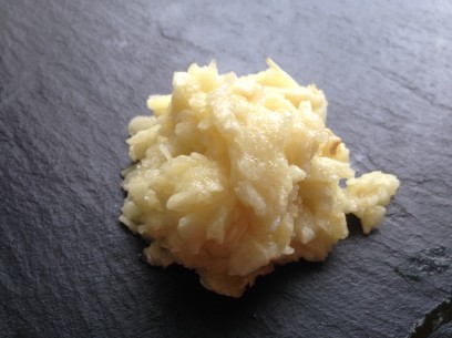 mashed garlic paste