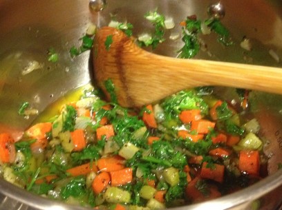 make sure to follow steps above to get draw the most flavor out of your veggies and into your soup!