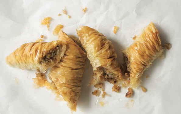 saragli (rolled) baklava