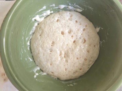 perfectly proofed yeast